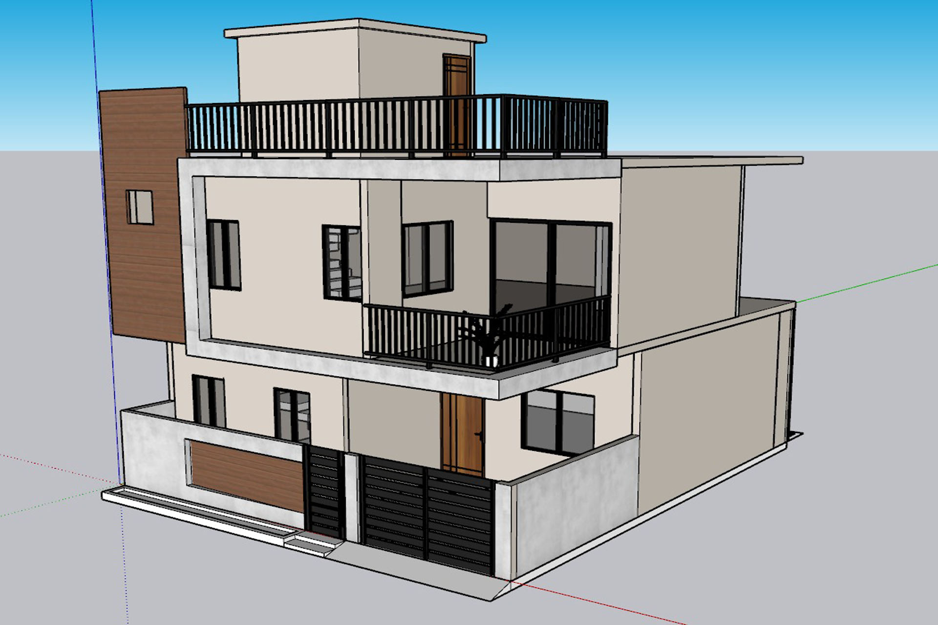 Living Room Jungle Design