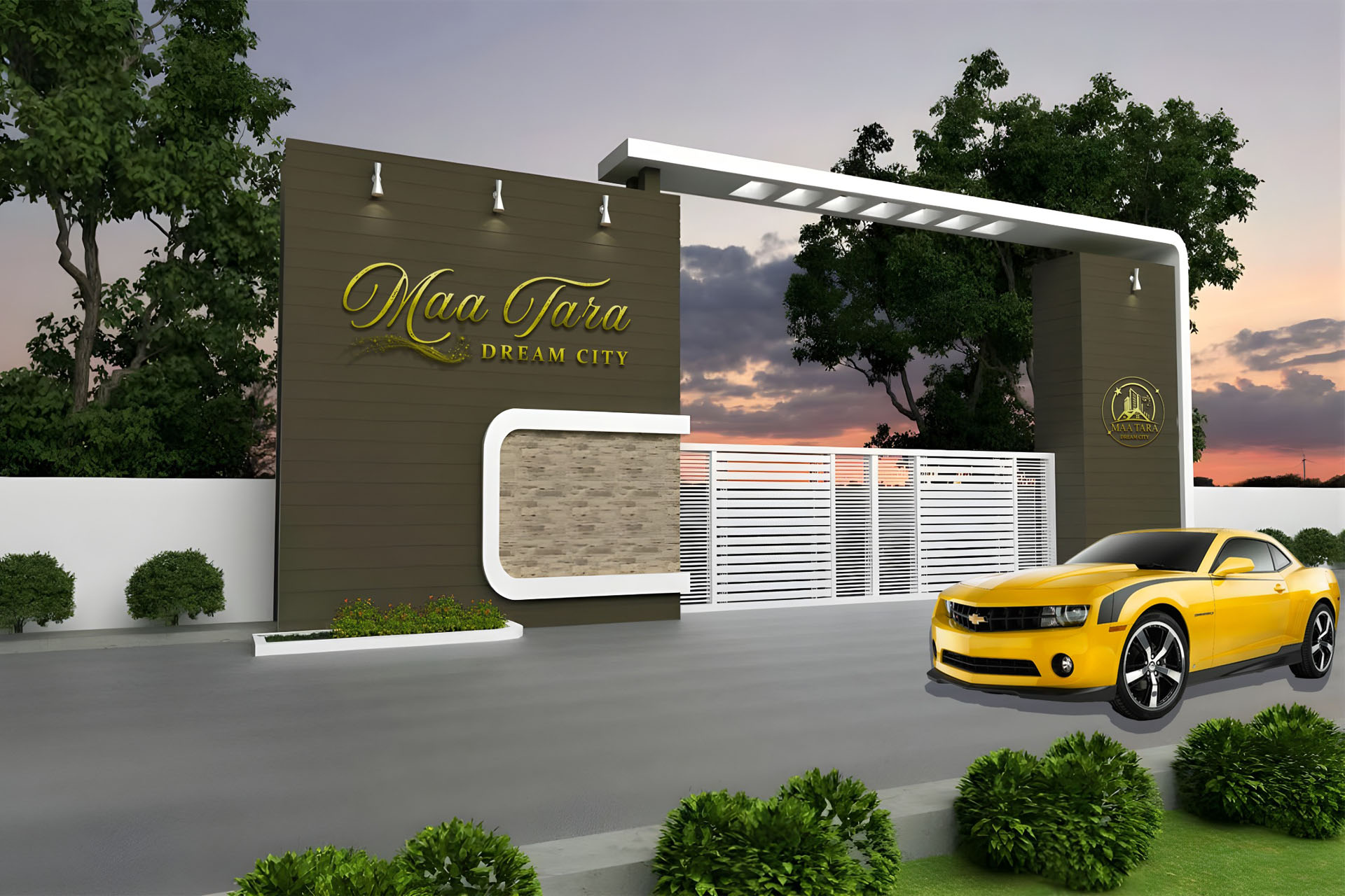 Living Room Jungle Design